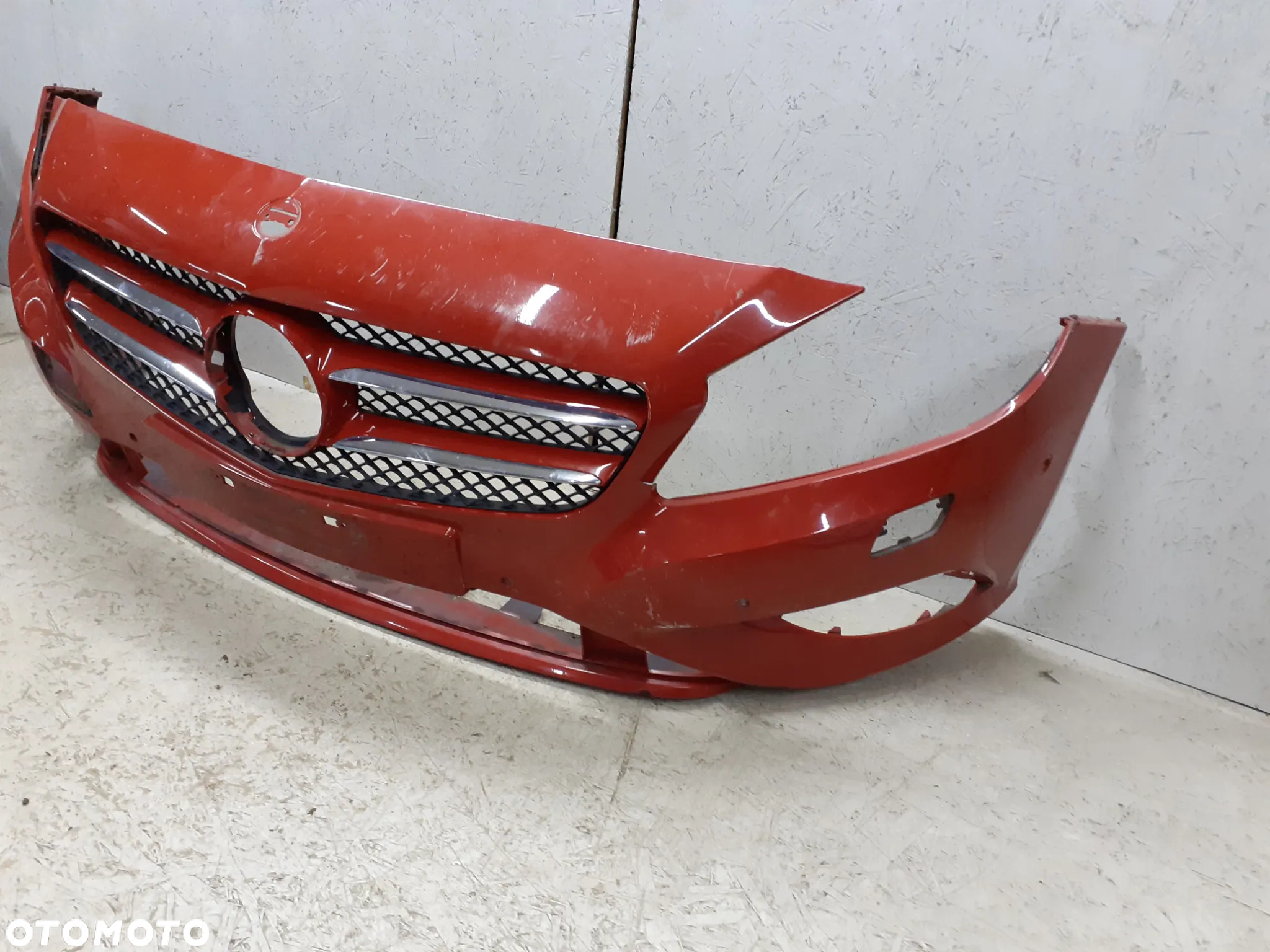 ZDERZAK PRZEDNI PRZÓD GRILL ATRAPA MERCEDES A-KLASA W176 2012-2016R - 3
