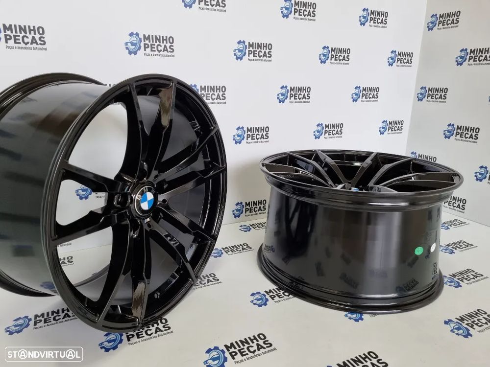 Jantes Look BMW X6M 2017 em 20 Preto Brilho - 6