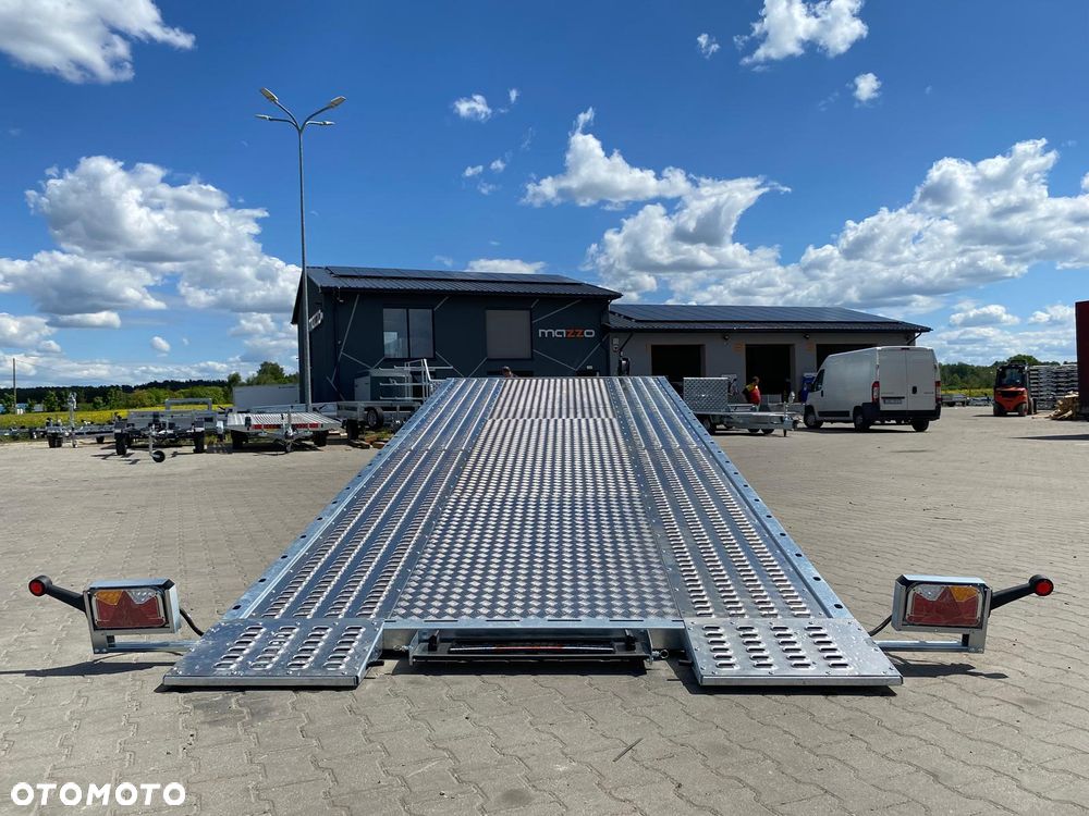 Lorries Dostawa laweta UCHYLNA GRAWITACYJNIE 550x201cm DMC3500kg wypełnienie z blachy alu - 12