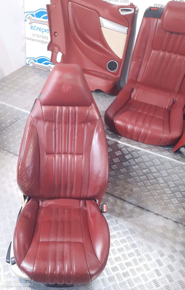 BANCO BANCOS ALFA ROMEO BRERA 939 SPIDER PELE ELETRICOS AIRBAG QUARTELAS TI - 15