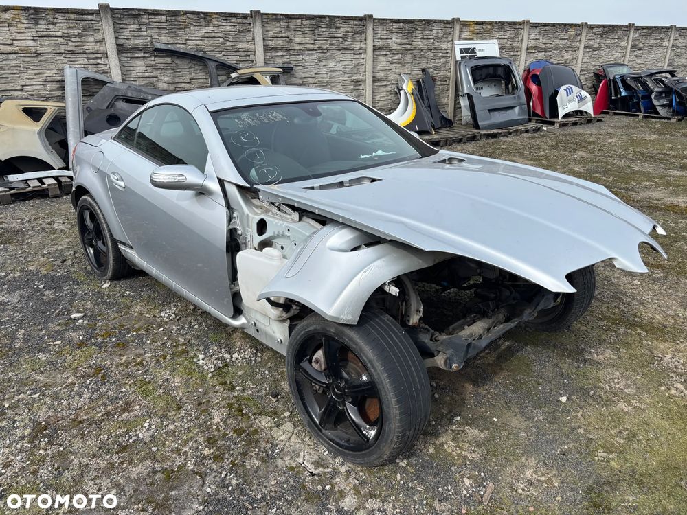 Mercedes SLK 171 04- czesci karoseria maska dach zderzak drzwi lampa - 3