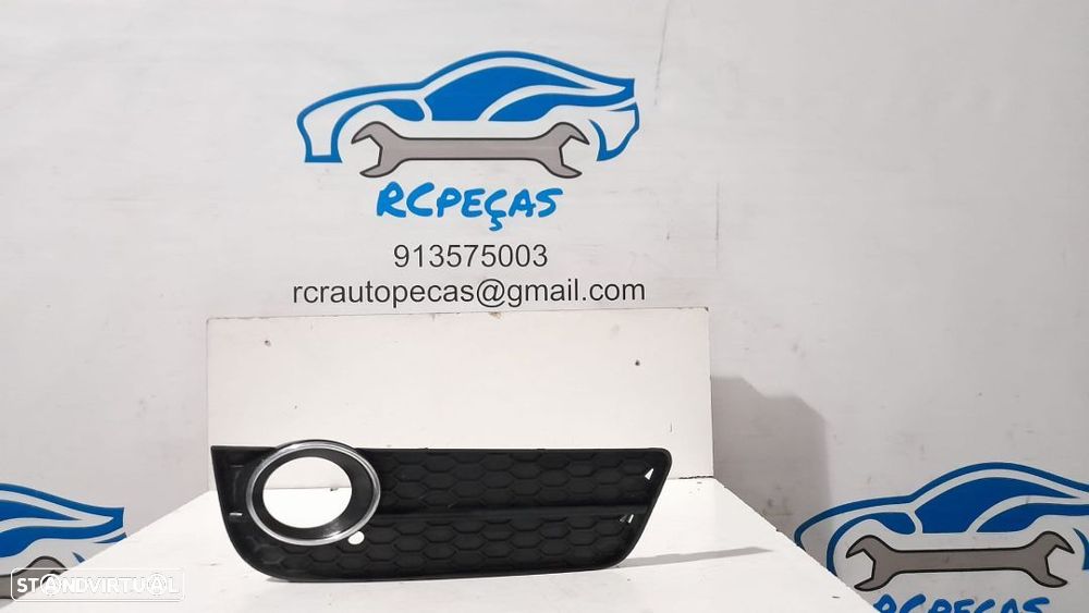 GRELHA FAROL FAROIS OTICA NEVOEIRO DIREITO FRONTAL FRENTE ORIGINAL 8K0807682A AUDI A4 B8