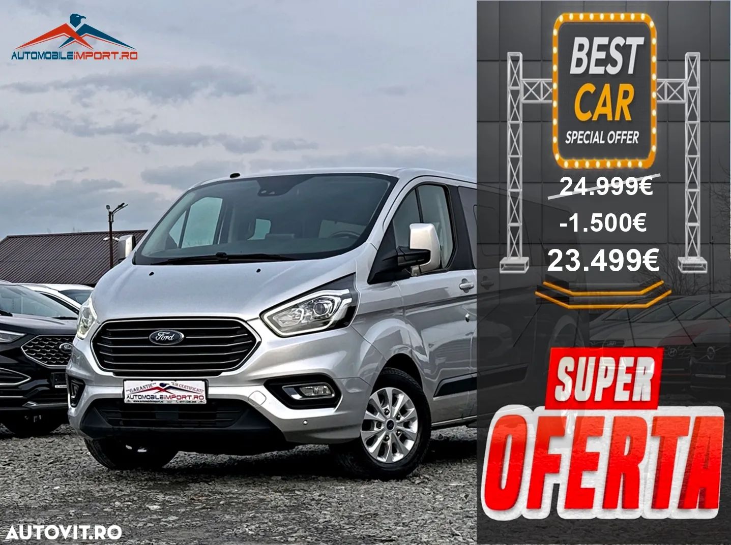 Ford Tourneo Custom 320 L2H1 VA Euroline - 1