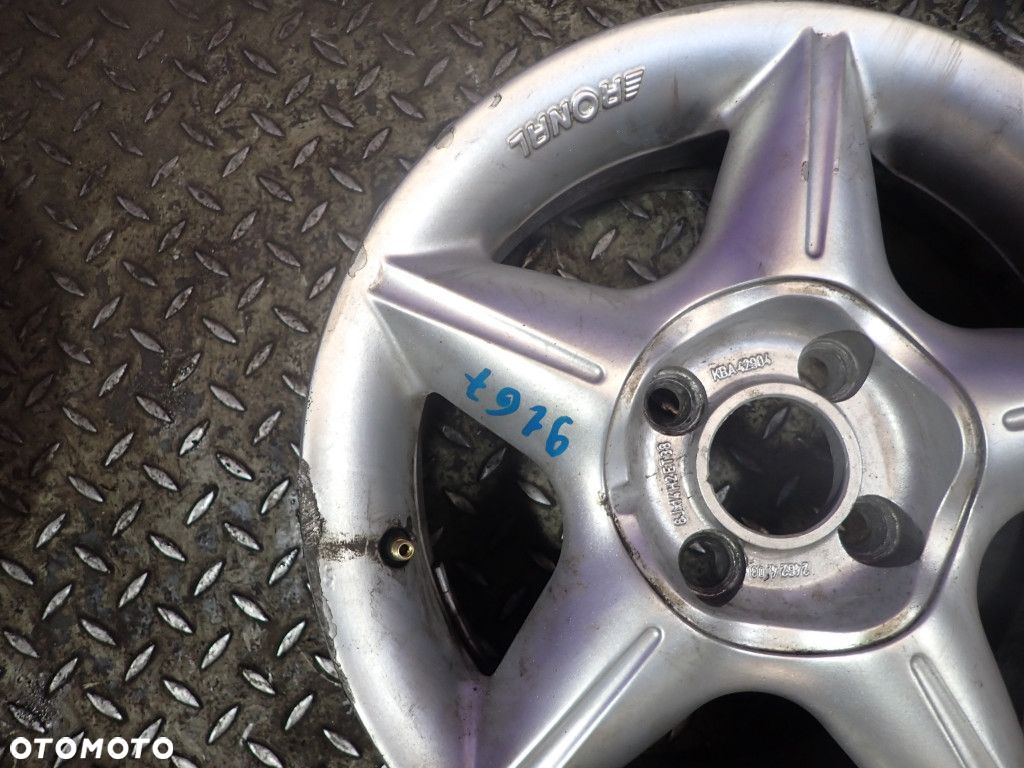 DAEWOO LANOS FELGI ALUMINIOWE 14 R14 6J ET38 4X100 KBA42904 - 9