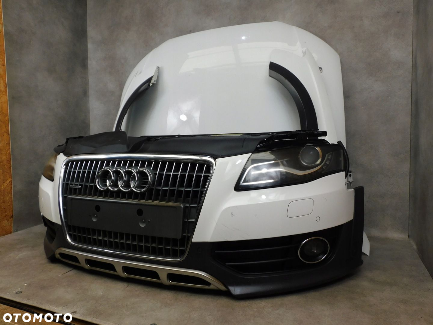 AUDI A4 B8 8K ALLROAD KOMPLETNY PRZÓD ZDERZAK LAMPY MASKA PAS XENON - 3