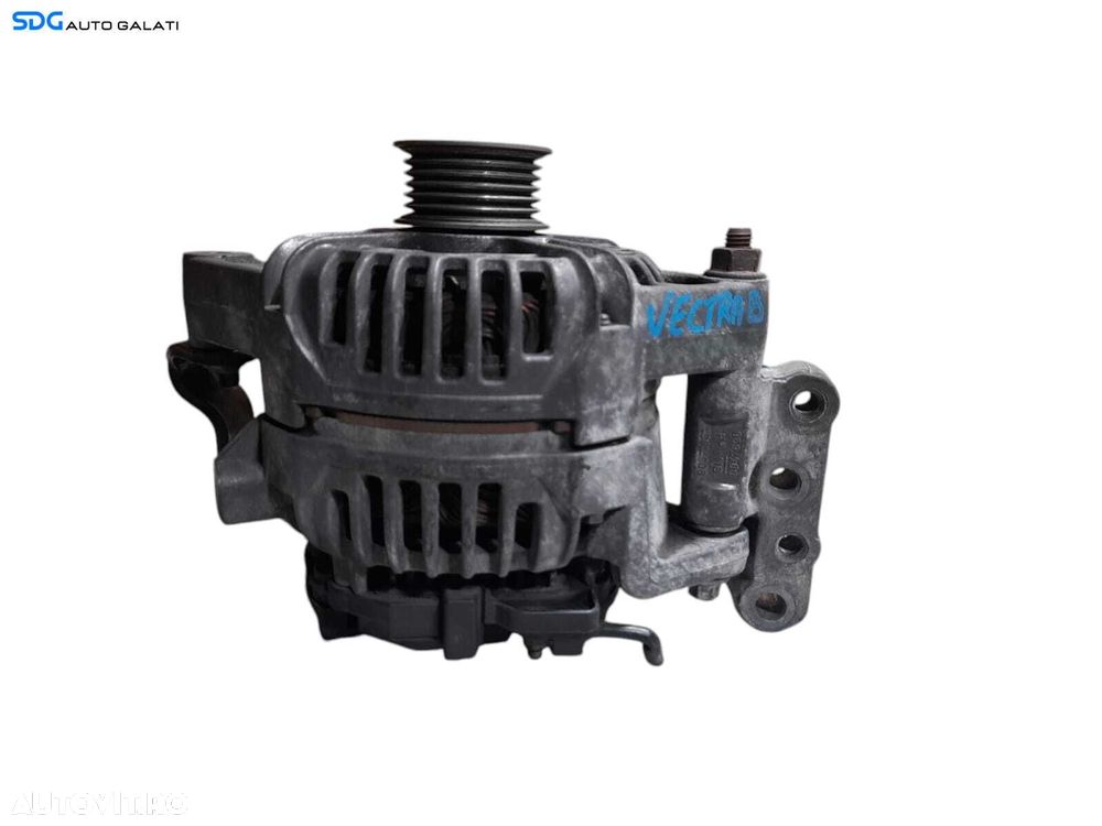 Alternator 100A Bosch Opel Astra F 1.6i X16SZR X16SZ 1991 - 1998 Cod 24439410 0124415008 [N0822] - 1