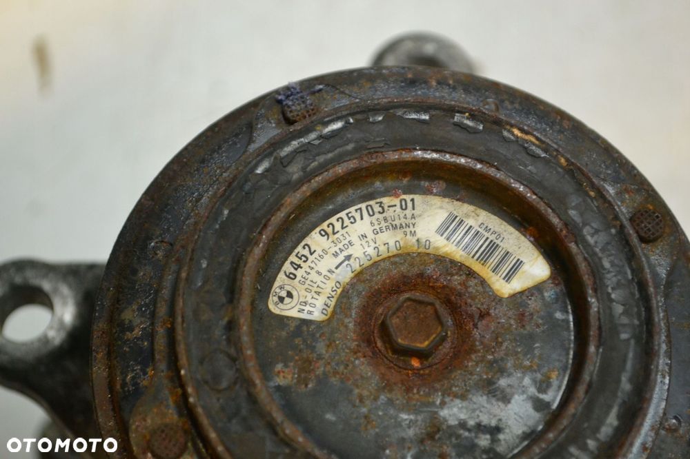 BMW F10 F11 Kompresor SPRĘŻARKA Klimatyzacji 9225703 - 7