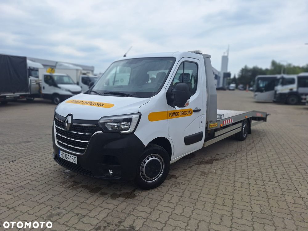 Renault Master Jegger laweta przewóz pojazdów pomoc drogowa 2,3 silnik 165KM krajowy - 1