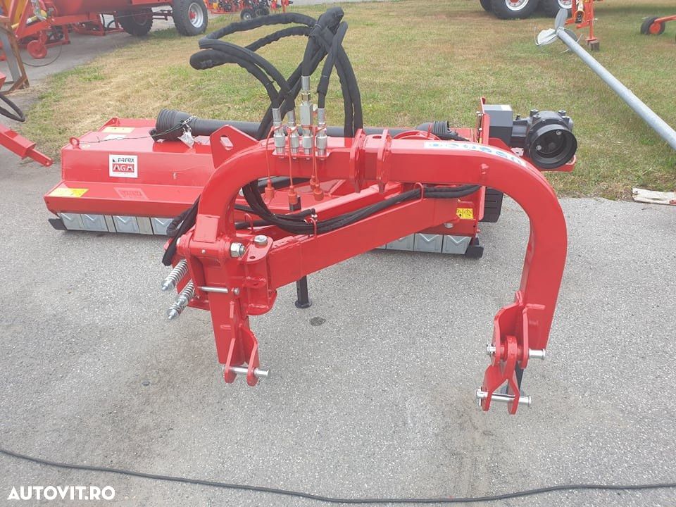 Tocatoare resturi vegetale dezaxabila tractor - 4