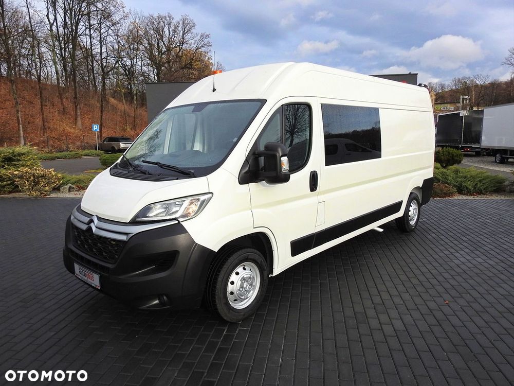 Citroën JUMPER FURGON BRYGADÓWKA 6 MIEJSC KLIMATYZACJA  140KM - 7