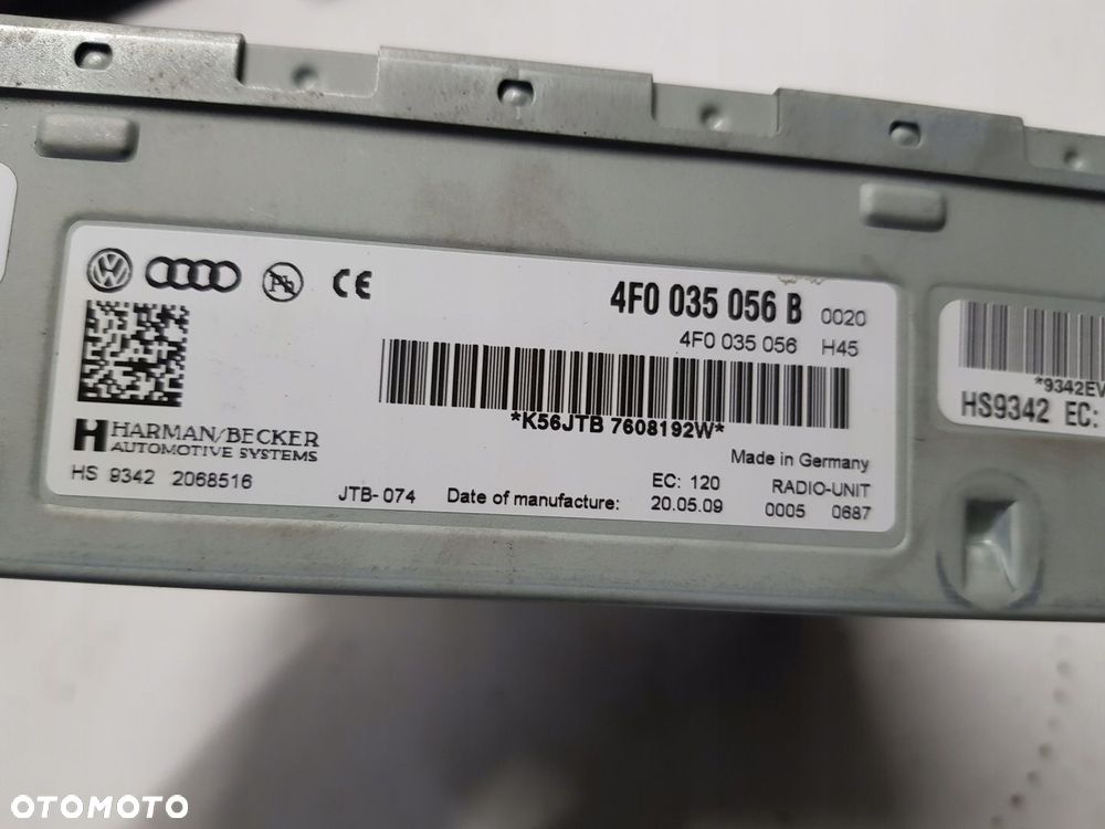 radio nawigacja Audi A4 B8 MMI 3G - 5
