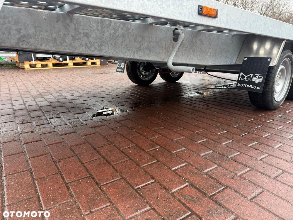 Gala BBG Laweta Gala Phoenix płaska wypełniona alu ryfl 4.5x2,05m koła 195r13c DMC 2700kg lampy LED dostawa MOTOMUS - 4