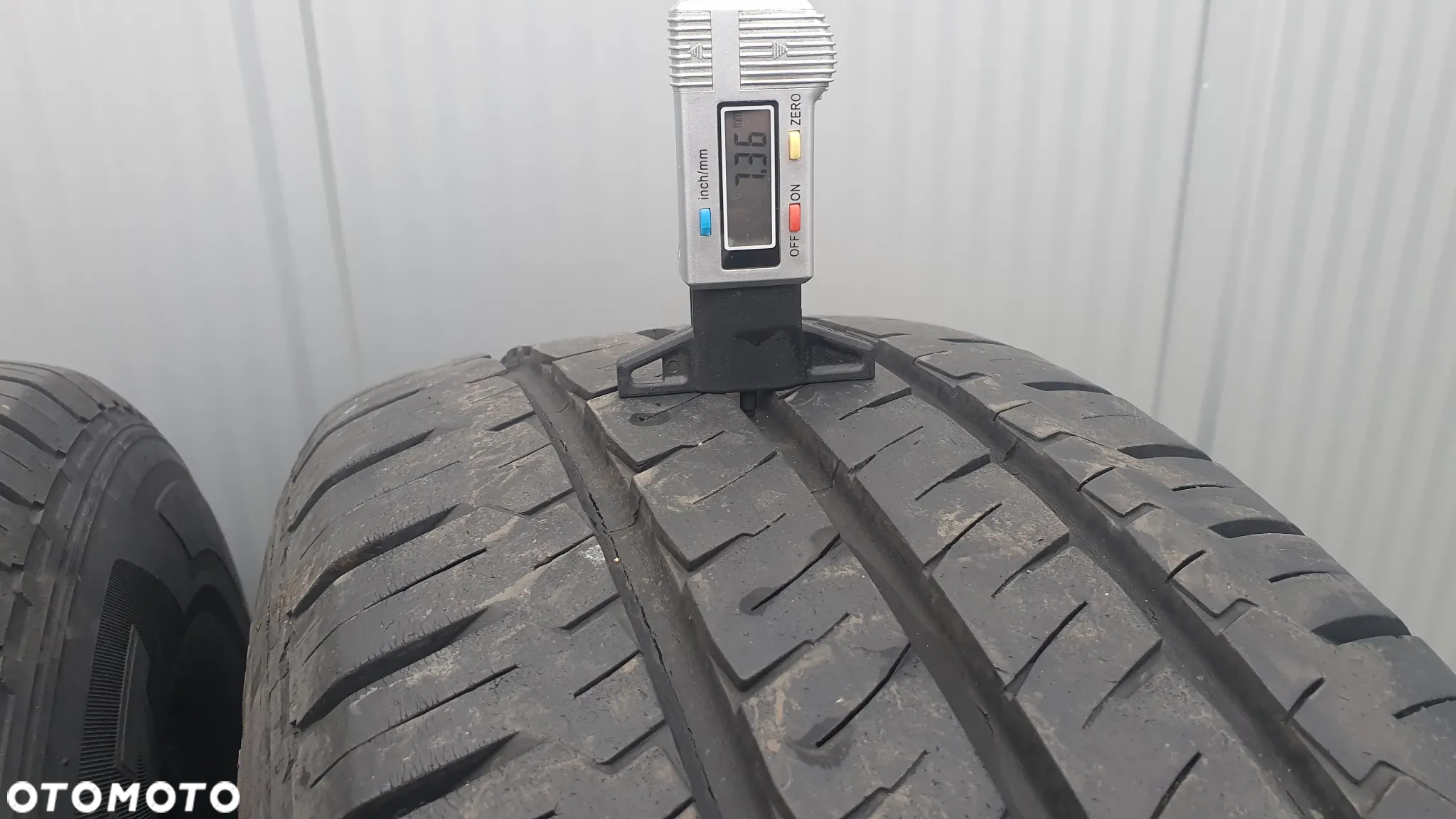 Opona Hankook Vantra LT 235/65 R16C 4mm para 7,5mm - 10