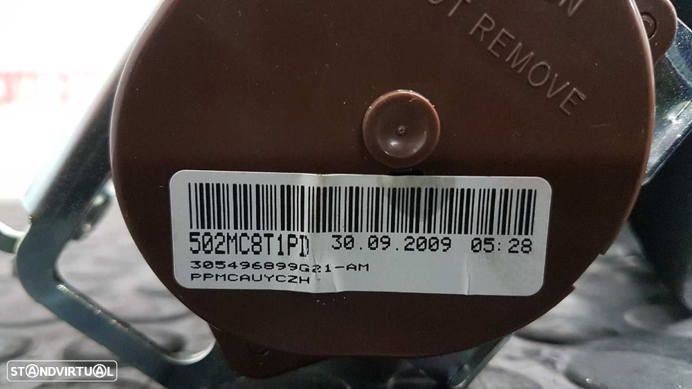 CINTO DE SEGURANÇA TRASEIRO ESQUERDO CITROEN C4 PICASSO EXCLUSIVE - 4