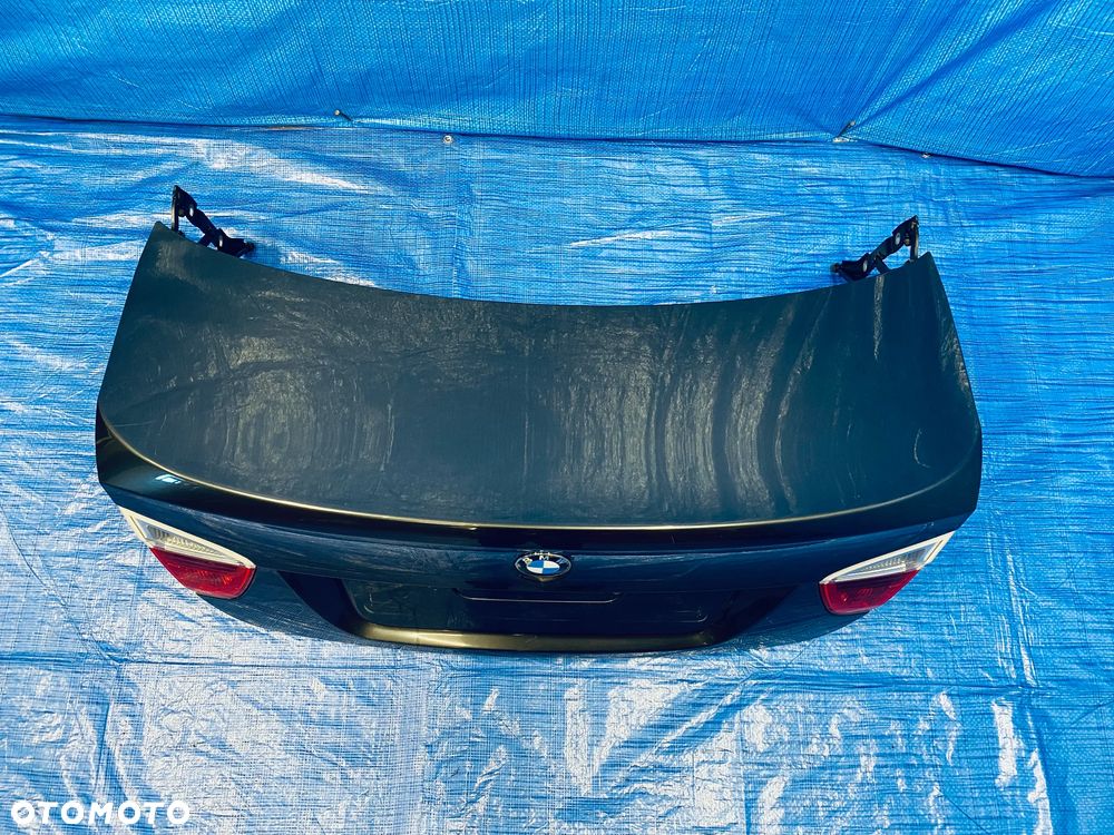KLAPA TYŁ TYLNA BAGAŻNIKA KOMPLETNA BMW E90 SEDAN LIFT 08R ; LAKIER A22 ORYGINAŁ EUROPA - 2