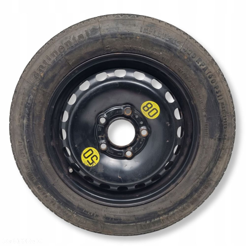 KOŁO ZAPASOWE DOJAZDOWE BMW E46 125/90 R15 5x120 2150330 1095069 - 1
