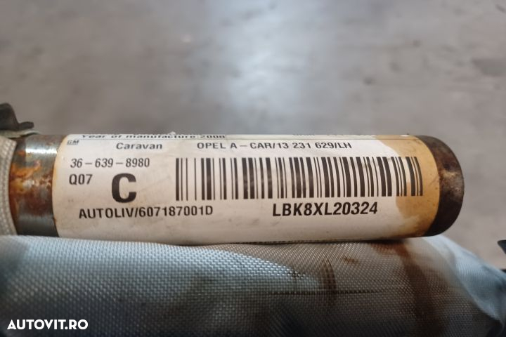 Airbag cortina stanga 13231629 Opel Astra H [facelift] [2005 - 2015] - 4