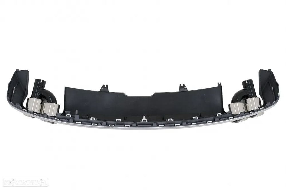 Difusor com Ponteiras Audi A5 F5 (2017 a 2019) Look S5 - 4