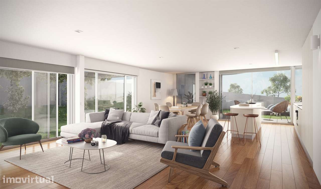 Apartamento T3 com jardim privativo em construção -  Casas Garcia de O - Grande imagem: 4/10