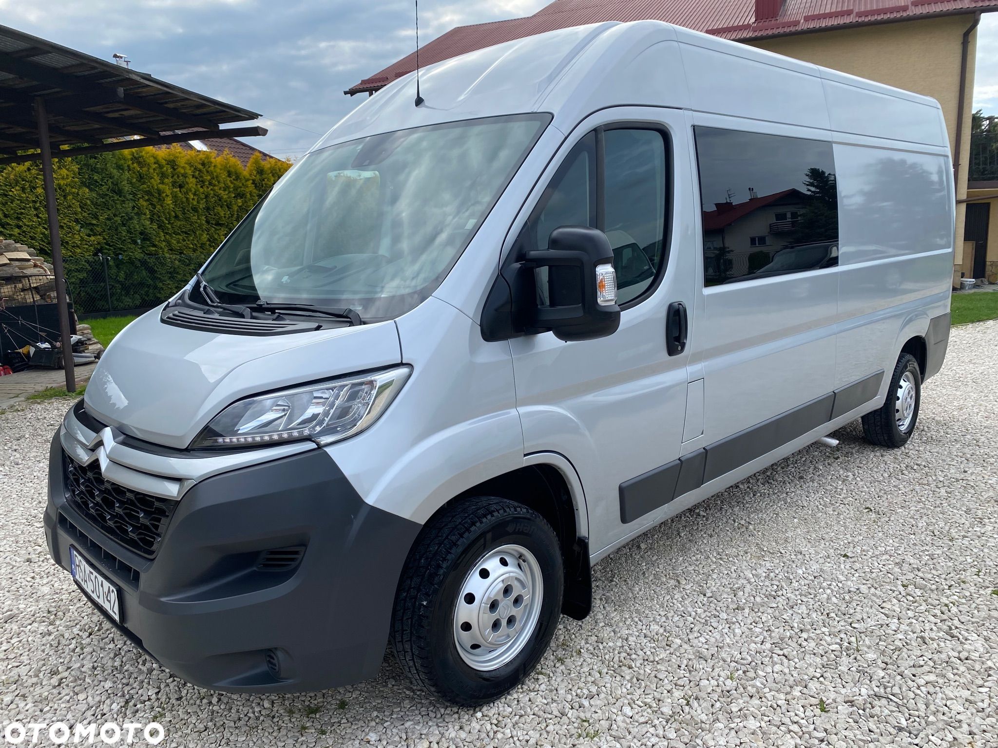 Citroën JUMPER L3H2, brygadowy, 6-osobowy, zakupiony w salonie w Rzeszowie, serwisowany - 1