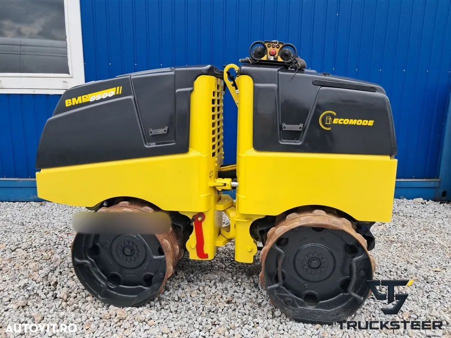 Bomag BMP 8500 | Motor Kubota | Vopsea Originla | Teleecomanda - 7