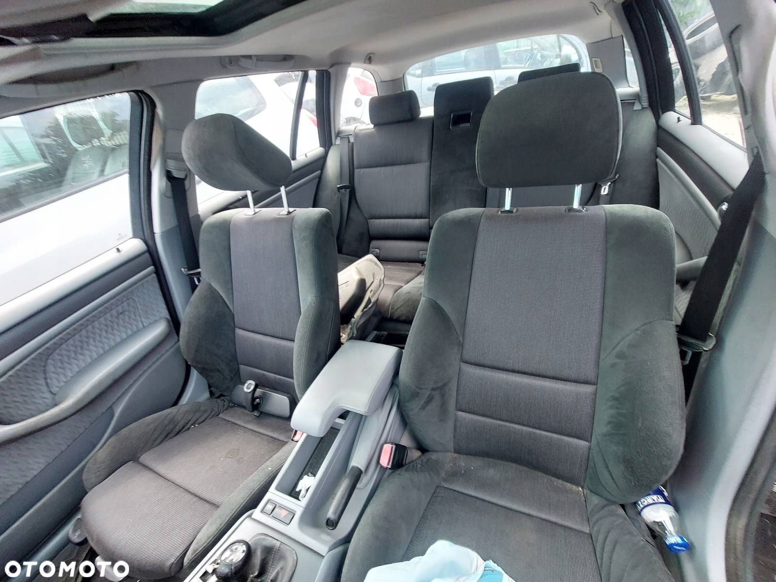 FOTELE KOMPLET LEWY PRAWY KANAPA TYŁ BMW E46 TOURING - 2