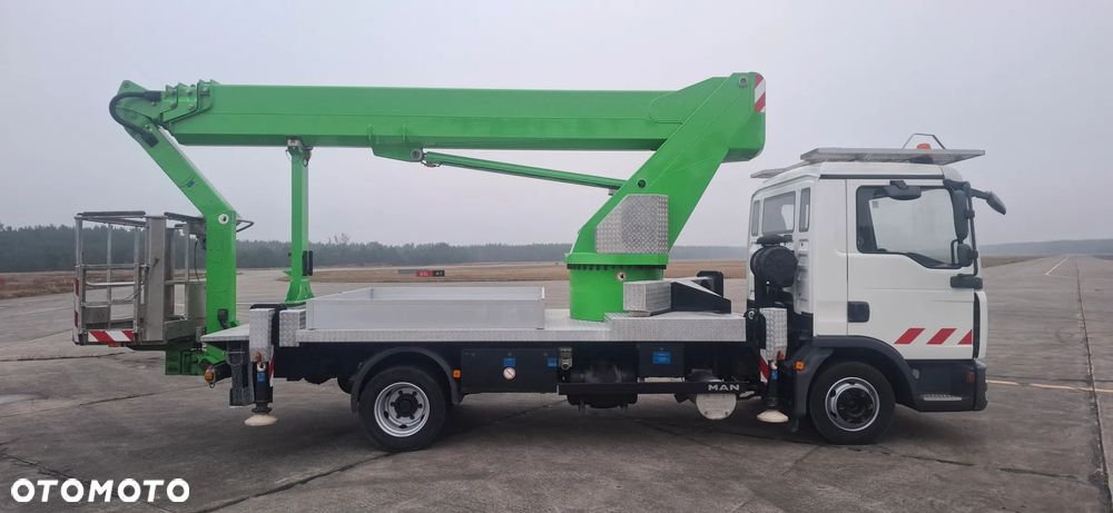 MAN Podnośnik koszowy Wumag WT270 Man TGL WT 270 2008r zwyżka ruthmann palfinger bison - 5