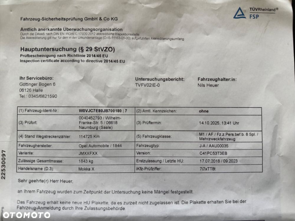 Opel Mokka X 1.4 Automatik Innovation - 24