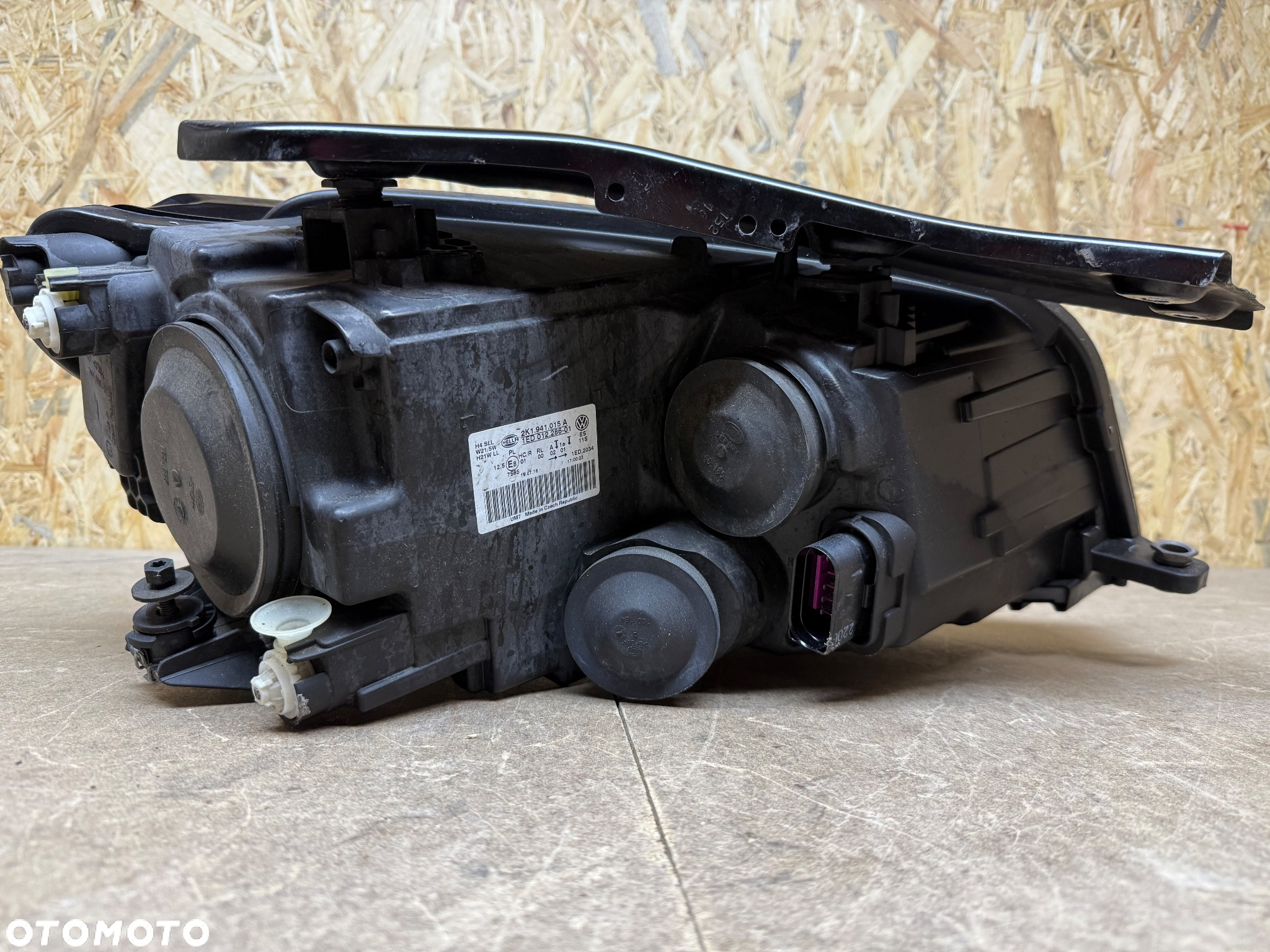 LAMPA LEWA ZWYKŁA H7 VOLKSWAGEN CADDY V 2K1 2K1941015A - 17
