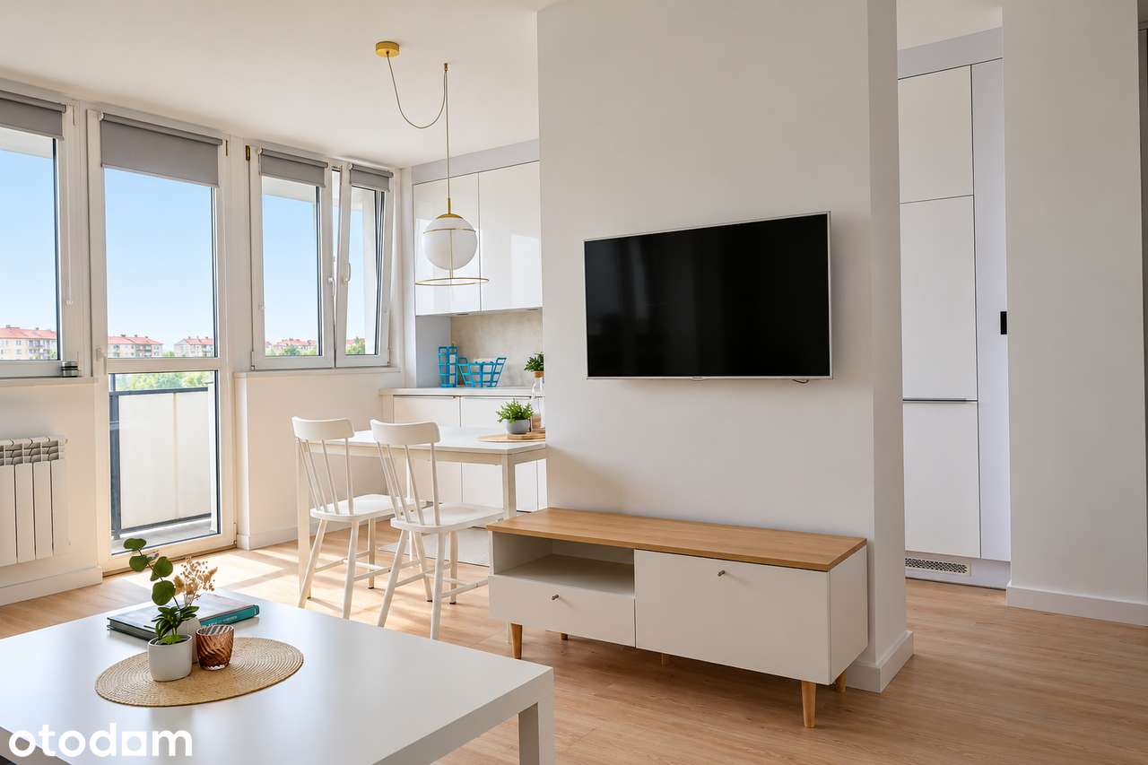 Kamionek: 3 pokoje 55 m², balkon, panorama Warszawy. BEZPOŚREDNIO