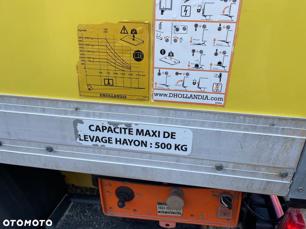 Fiat Ducato kontener winda Dhollandia - 35