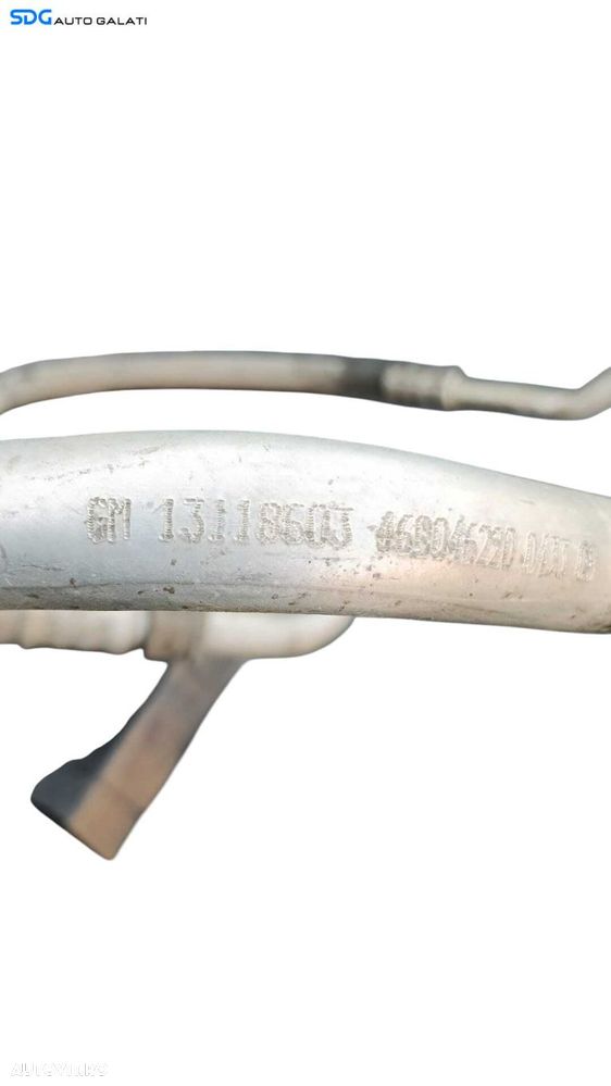 Furtun Conducta Compresor AC Aer Conditionat Clima Opel Vectra C 1.8 Benzina 2002 - 2008 Cod 13118603 [M8652] - 4