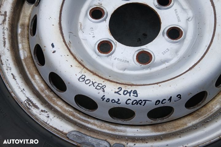 Janta tabla cu anvelopa 16 A0014019202 ET62 61/2JX16H2 A0014019202 ET - 2