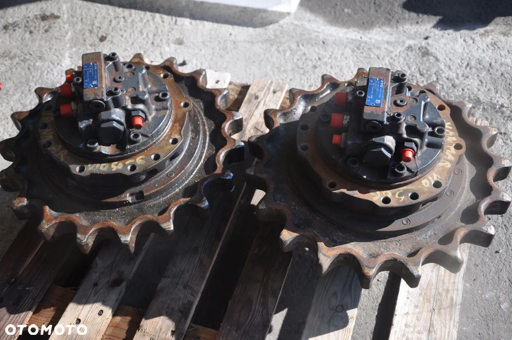 Zwolnica silnik jazdy hydromotor naped gasienic  Yanmar vio 50-6 - 6