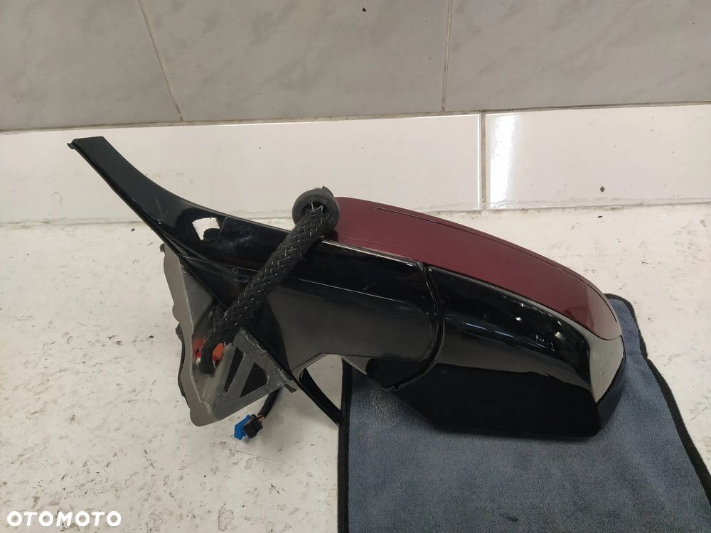 BMW IX I20 LUSTERKO ZEWNĘTRZNE LEWE ASFERYCZNE ASYSTENT 9+6 PIN KOMPLETNE UK ORYGINAŁ - 7