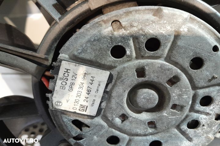 Electroventilator racire motor / AC 24467444 Opel Zafira B [2005 - 20 - 2