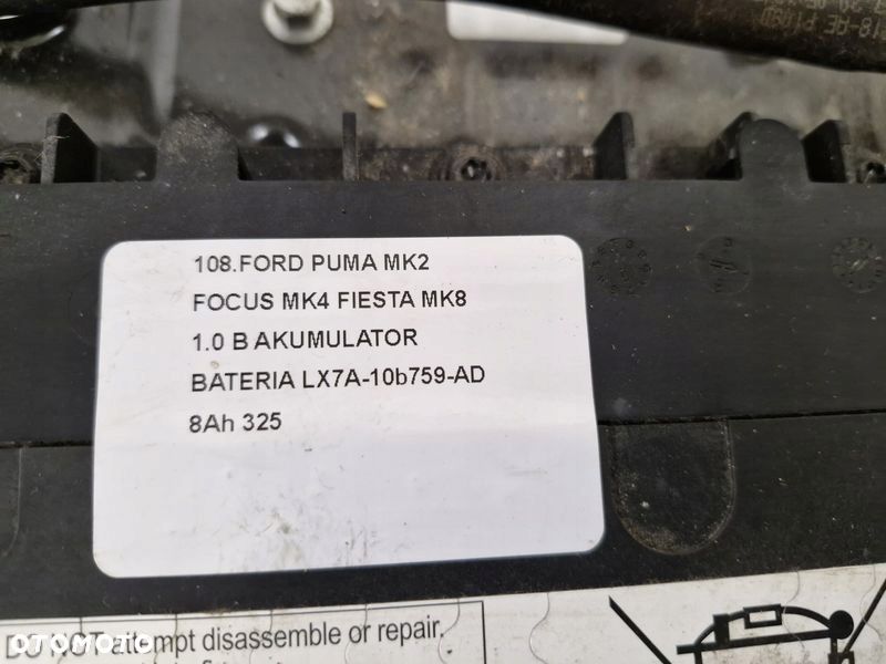 FORD PUMA MK2 FOCUS MK4 FIESTA MK8 1.0 B AKUMULATOR BATERIA LX7A-10B759-AD - 4