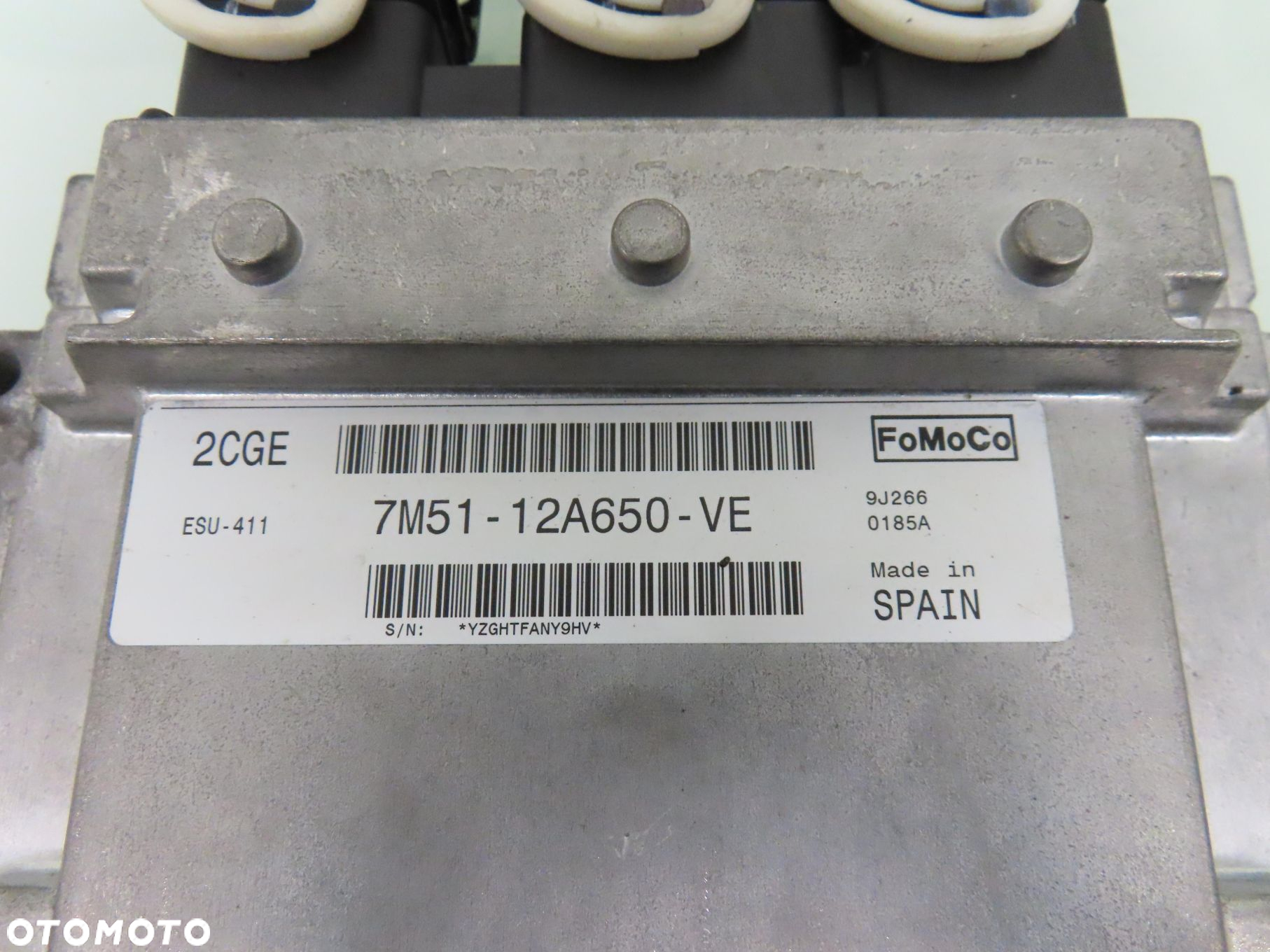 STACYJKA STEROWNIK FORD FOCUS MK2 II  LIFT 1.8 7M5112A650VE 8V4T10849EJ - 9