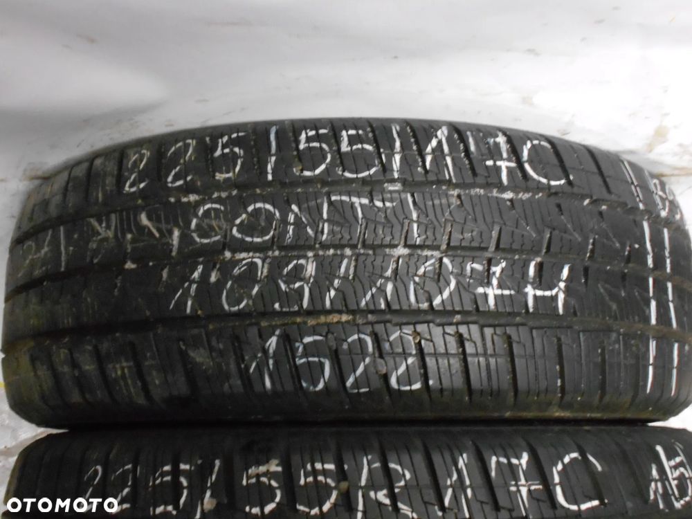 OPONY 225/55R17C CONTINENTAL VAN CONTACT 4 SEASON DOT 1522 9MM - 2