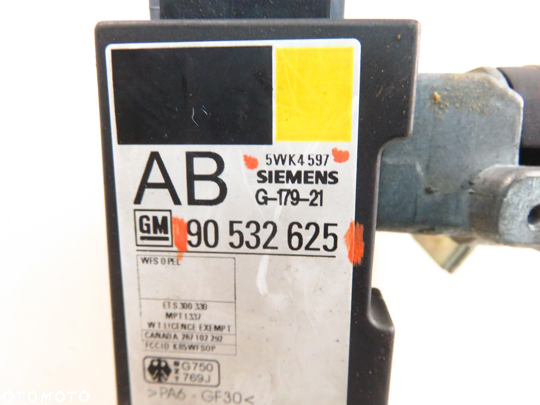 STACYJKA OPEL CORSA B 90532625 5WK4597 - 9
