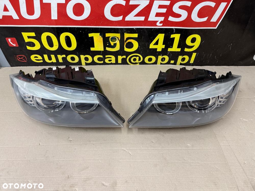 BMW 3 E90 E91 LCI LIFT 09-11 LAMPY PRZÓD BIXENON 7202583 7202584 KOMPLETNE - 2