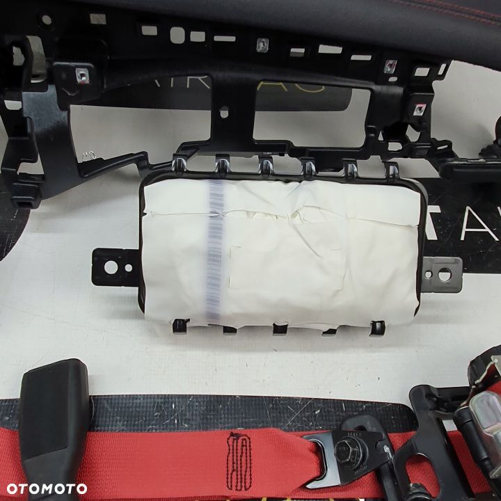 KIA STINGER DESKA ROZDZIELCZA KONSOLA KOKPIT PULPIT PODUSZKI AIRBAG AIR BAG PASY KIT SET - 8