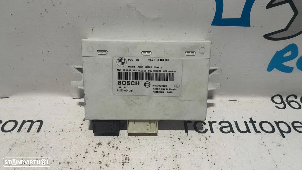 .Modulo BOSCH Unidade de Controlo Assistência de Estacionamento PDC BMW Mini 3450085 - 2
