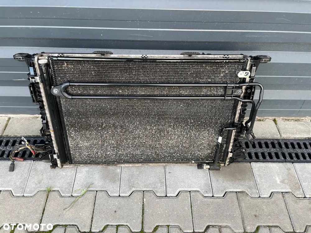AUDI A8 D4 4.2 TDI WENTYLATORY CHŁODNICE 4H0121003J 4H0959455P 4H0959455Q - 2