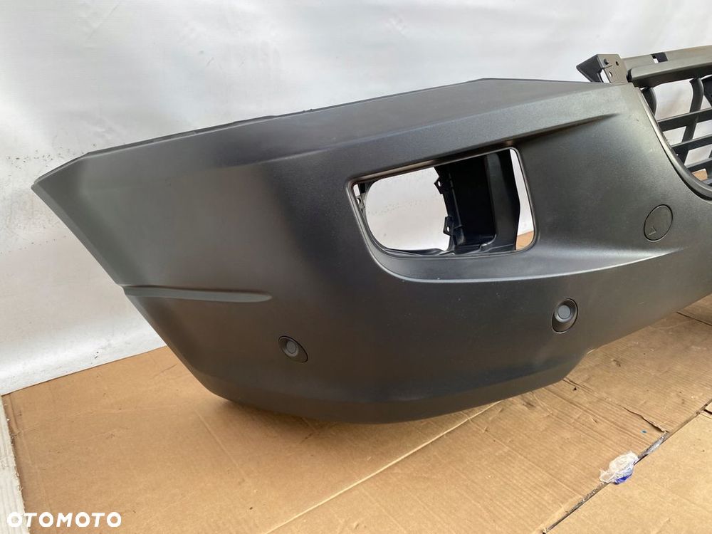 VW CRAFTER 06- ZDERZAK PRZEDNI Z PDC POD HALOGENY ORYGINALNY - 4