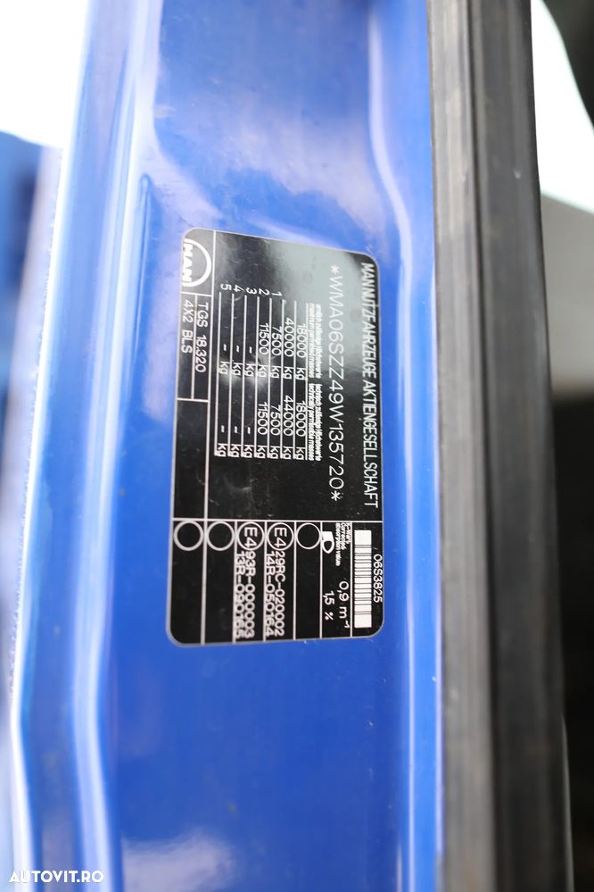 MAN TGS 18.320 4x2 - 18