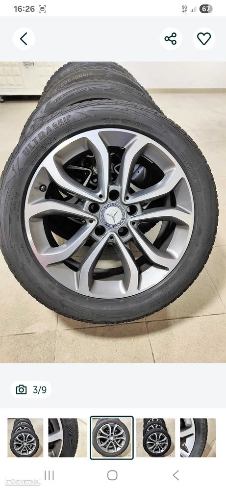 Jantes mercedes originais 17 - 2