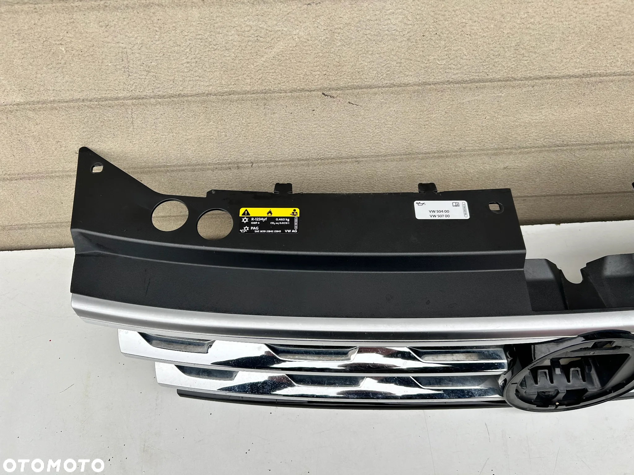 VOLKSWAGEN VW TIGUAN 2 II GRILL ATRAPA CHROM 5NA 5NA853653 - 2