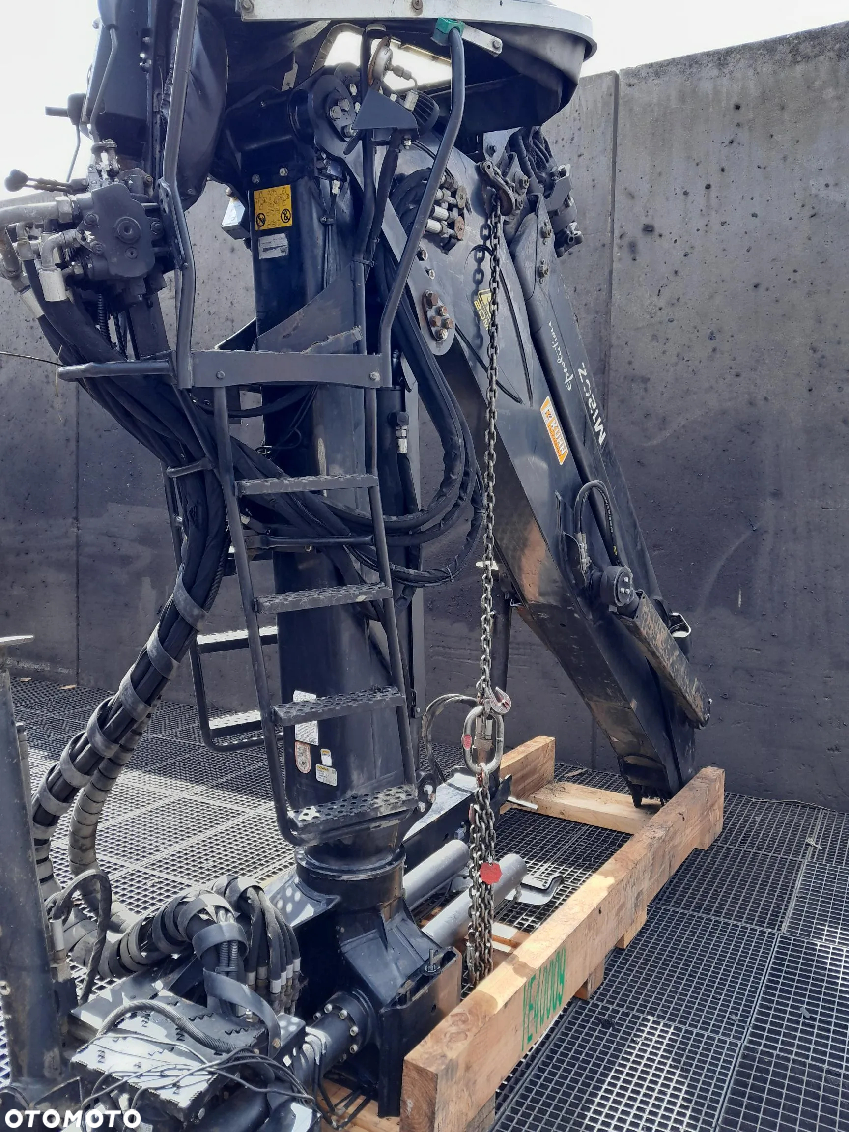MAN Dzwig HDS Manipulator do drewna drzewa lasu dłużycy kłody złomu Palfinger Epsilon Loglift Penz Kesla Jonsered - 2