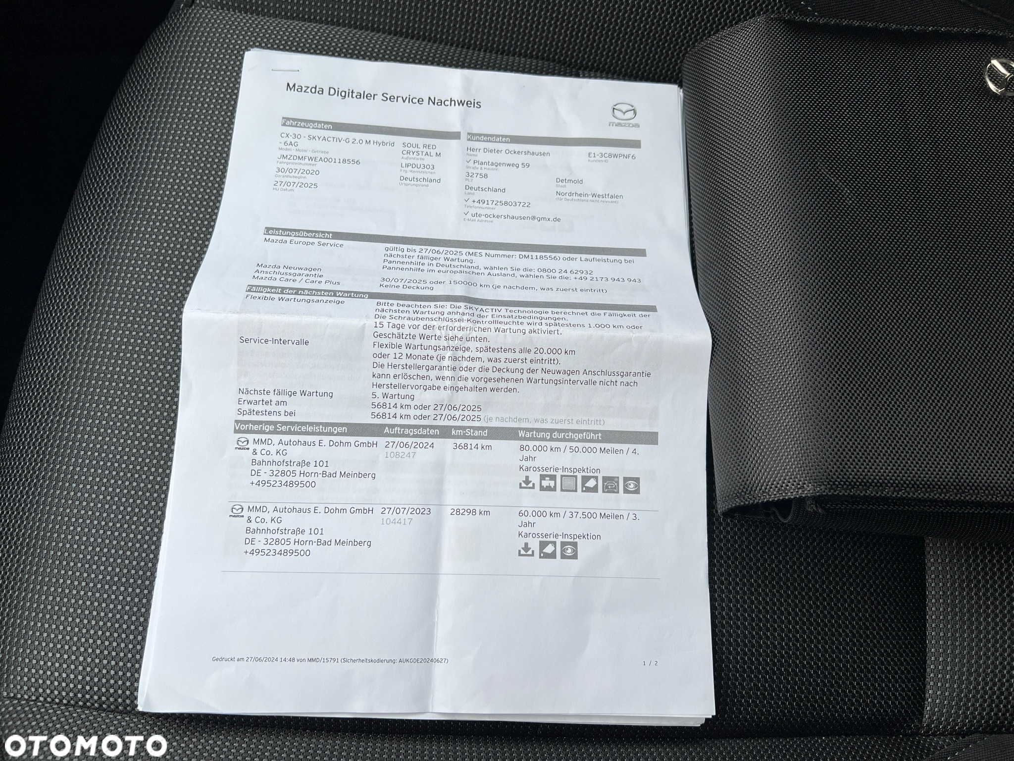 Mazda CX-30 SKYACTIV-G 2.0 M-Hybrid AWD SELECTION - 35